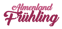 Pink Vintage Sticker by Naturpark Almenland