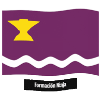 Flag Barcelona Sticker by Formación Ninja