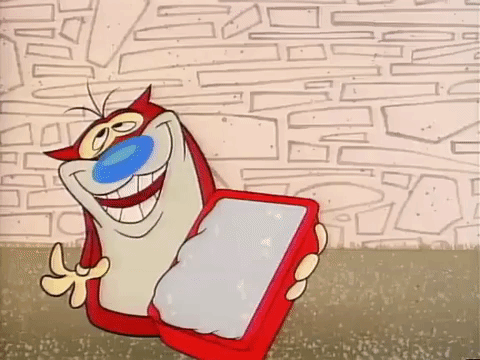 ren and stimpy nicksplat GIF