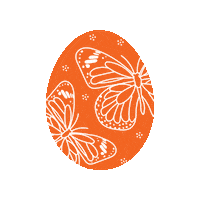 Art Orange Sticker by Ukrainian Eggcessories