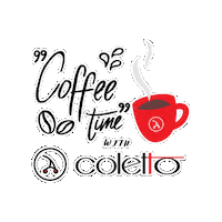 coletto_pl coffee time cup coffeetime Sticker