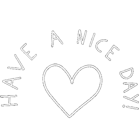 Have A Nice Day Love Sticker