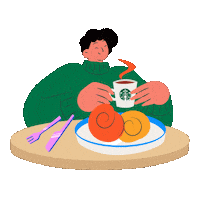 Earthmonth Reusablecup Sticker by Starbucks APAC