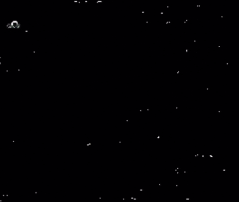 Clapping Spaceship GIF