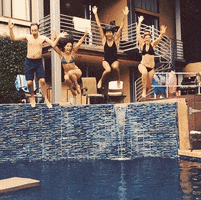 summer pool GIF by Jess