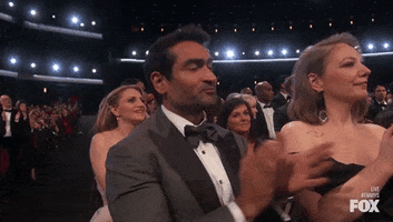 Kumail Nanjiani Applause GIF by Emmys