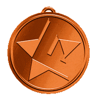 Gold Medal Win Sticker by Die Finals