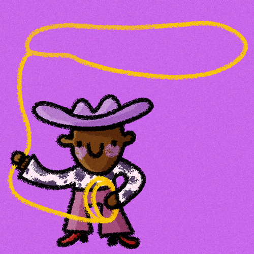 em_squems giphyupload cowboy cowgirl rodeo GIF