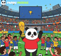 World Cup Football GIF by Pandu Pandas