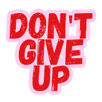 Work Hard Give Up Sticker by Odd Giraffe