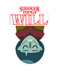 stranger things will byers Sticker by netflixlat