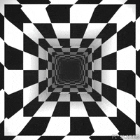 Black And White 3D GIF by Pi-Slices