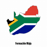 South Africa Flag GIF by Formación Ninja