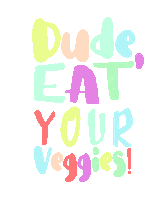 ZentasticFit smile dude zen veggies Sticker