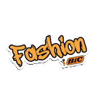 Fashion Decor Sticker by Bic Brasil