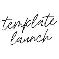 coyotehaus new launch template showit Sticker