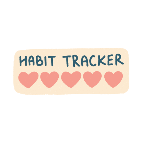 Habits Tracker Sticker by Passion Planner