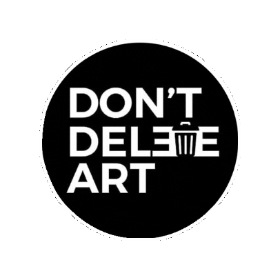 dontdeleteart dda dontdeleteart Sticker