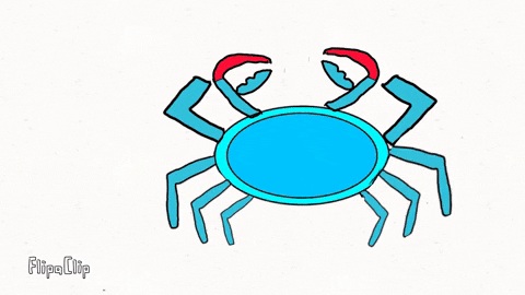 Shocked Crab GIF