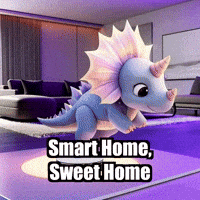Smart Home Technology GIF by Divineasaur