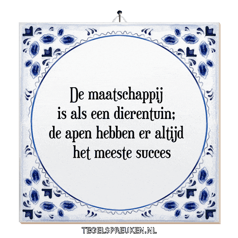 Nl Spreuk Sticker by Tegelspreuken.nl