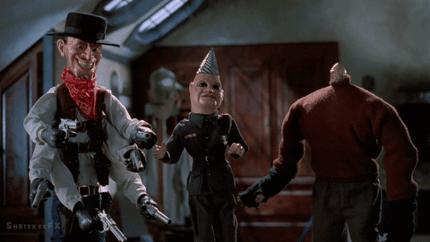 ShriekeeFX giphyupload movie friends horror GIF