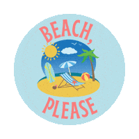 LittleLuaBeachHouse summer holiday beach strand Sticker