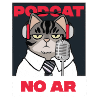 Cats Podcast Sticker