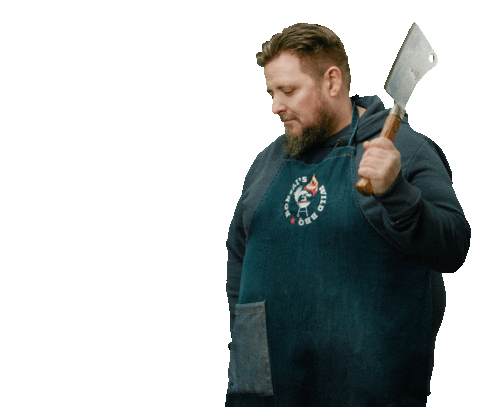Barbecue Oops Sticker by Bonsai