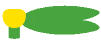 Water Lily Art Sticker by pirogart