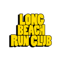 Long Beach Running Sticker
