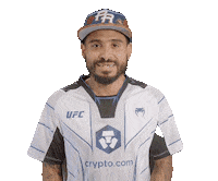 Cant Look Manny Santiago Sticker by UFC
