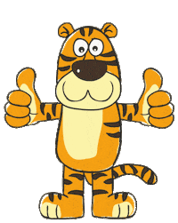Tiger Jimmy Sticker by sportparkortenau