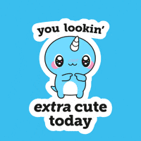 Sky Hello GIF by Naru Naru