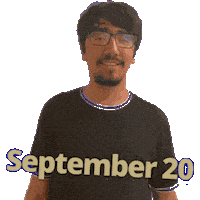 20 September Sticker