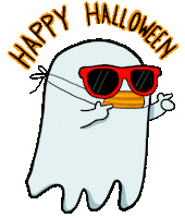 Halloween Ghost Sticker