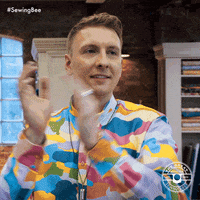 Well Done Applause GIF by The Great British Sewing Bee