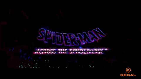 Spider Verse Spiderman Movie GIF by Regal