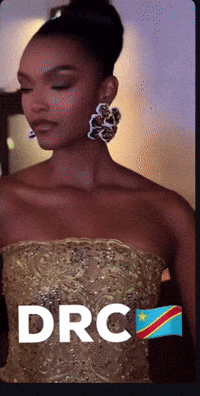Lady_CW miss universe congo rdc drc GIF