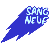 SangNeufAgency france ad agency publicité advetising Sticker