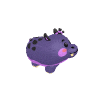 Hippo Hipopotamo Sticker by PlayKids