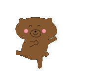 Dance Bear Sticker