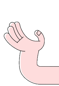 Shrugger Sticker by BenneBockshecker