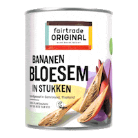 Banaan Sticker by Fairtrade Original