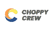 ChoppyCrew water surf wind waves Sticker