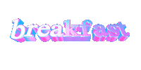 breakfast Sticker