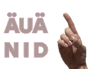 evenjo event finger events nein Sticker