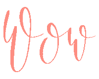 Pink Wow Sticker