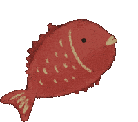 Fish あけましておめでとう Sticker