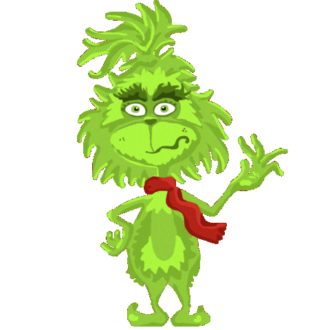 The Grinch Christmas Sticker